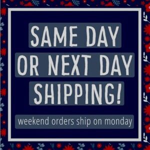 ⚫️ SAME OR NEXT DAY SHIPPING ⚫️